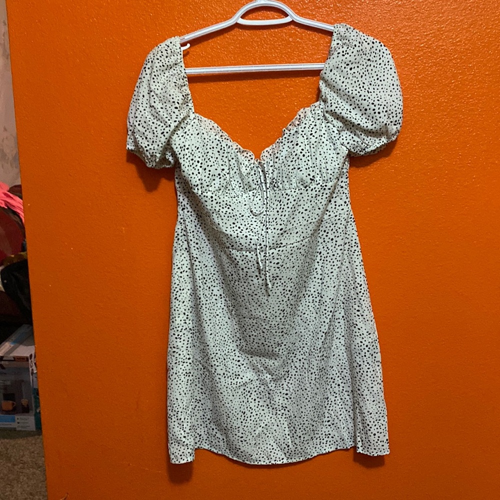 white dress